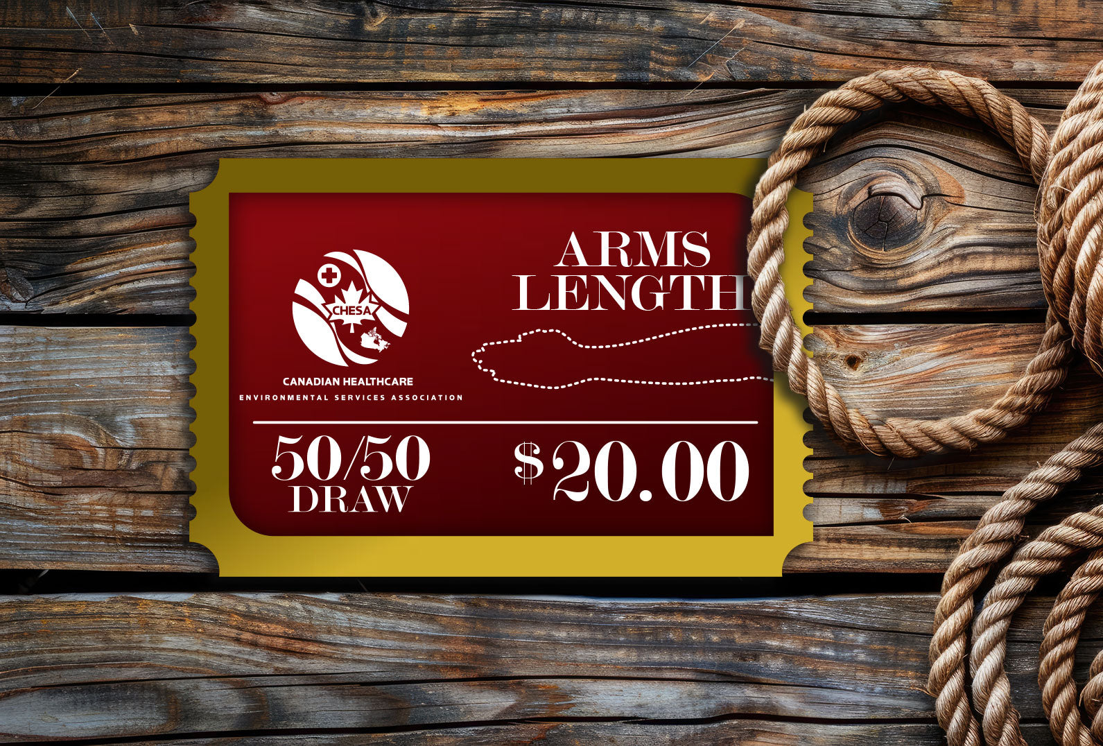 50/50 Draw Arms Length
